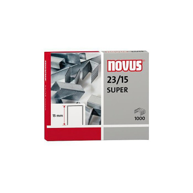 NOVUS Heftklammer 042-004 4 23/15 verzinkt 1.000 St ./Pack. 124065100