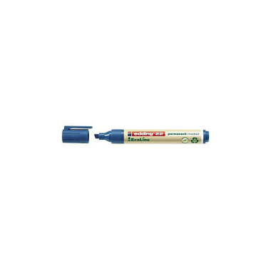 edding Permanentmarker 22 EcoLine 4-22003 1-5mm Ke ilspitze blau 304196050