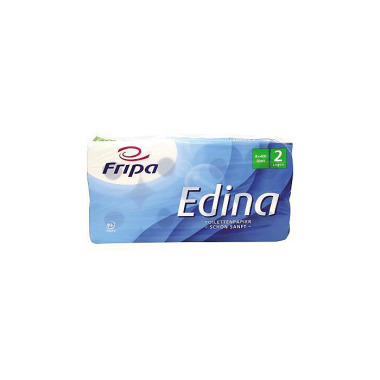 Fripa Toilettenpapier Edi na 1010809 2lg. 400Bl. Ze llstoff 8 St./Pack. 446005901