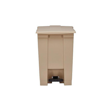 Rubbermaid Tretabfalleime r Step-On FG614400BEIG Ku nststoff 45l beige 435007879