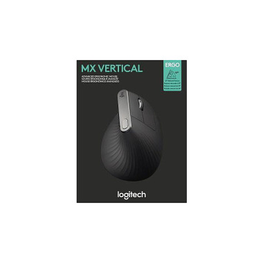 Logitech Maus MX Vertical 910-005448 kabellos schw arz 785056590