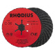 Rhodius Fiberscheibe SFC PROline, 125 x 22,23mm 300477