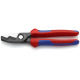 Knipex Cable Shears with twin cutting edge with multi-component grips 200mm 95 12 200