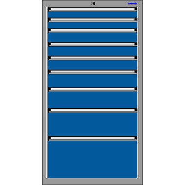 LOKOMA DRAWER CABINET RS 717,1325h DRAWERS 8 x TA, 1 x VA 00.02.1567