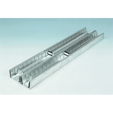 LOKOMA PLUG-IN PLATE, 62 WIDE GALVANISED, FOR ALUMINIUM TRAY 00.02.8054