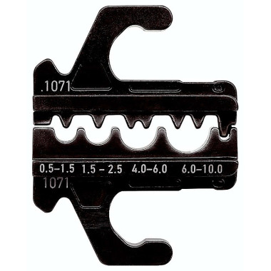 Rennsteig Krimpovací matrice Multicrimp® pro konektory na tupo a neizolované konektory 0,5 - 10,0 mm² 629 1071 3 0 1