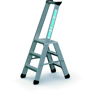 Zarges Seventec RC S - LM stepladder 3 kroky 40493