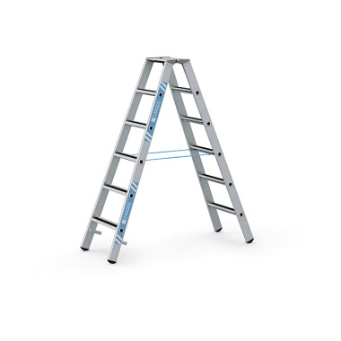 Zarges R13step B - LM stepladder 2 x 6 stupňů 41555