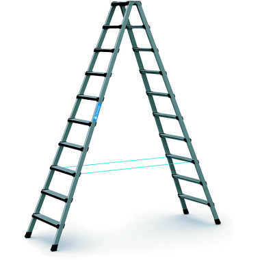 Zarges Comfortstep B - LM stepladder 2 x 10 schodů 41438