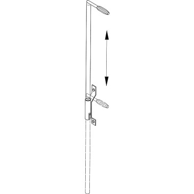 Zarges Přístupová pomůcka 1 600 mm, V4A 47211