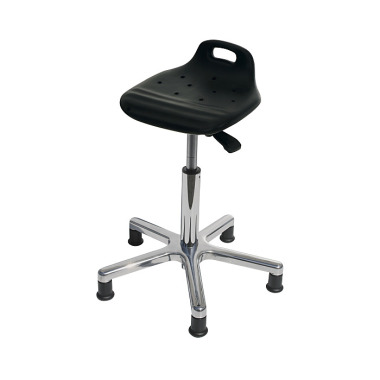 Lotz Stehhilfe,ergonom.PU-Sitz schw.,höhenverst.550-800 4665.01A