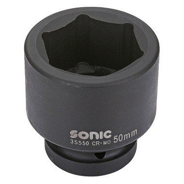 Sonic 1” nástrčná hlavice, šestihranná, 57 mm 35557