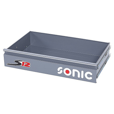 Sonic S12 velká zásuvka, tmavě šedá, D747 x Š440 x V140mm 47547