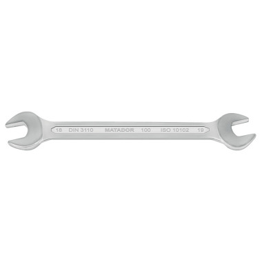 MATADOR DOE Spanners, DIN 3110 18x19mm 0100 1819