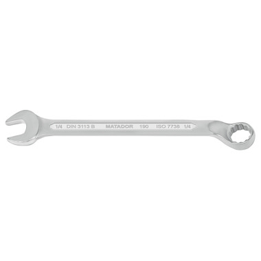 MATADOR Combination Spanners, DIN 3113 B 1/4 AF 0190 8001