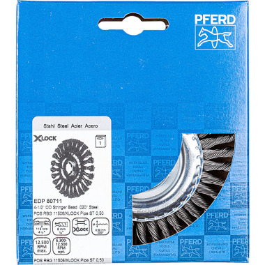 PFERD Potrubí kulatého kartáče POS RBG 12506/X-LOCK PIPE ST 0,50 43302521