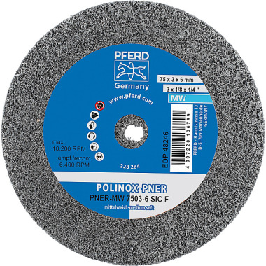 PFERD Kompaktní brusný kotouč POLINOX PNER-MW 7503-6 SiC F 47803087