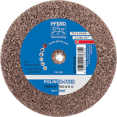 PFERD POLINOX kompaktní brusný kotouč PNER-H 7503-6 AG 47803089