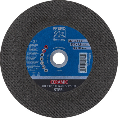 PFERD Cutting disc EHT 230-1.9 CERAMIC SGP STEEL 61323019