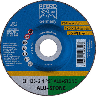 PFERD Cutting disc EH 125-2.4 PSF ALU+STONE 61820222