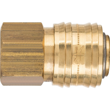 PFERD Self-closing valve coupling with internal thread VKI 1/4 80801080