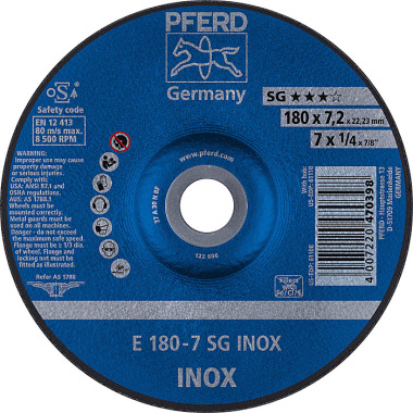 PFERD Brusný kotouč E 180-7 SG INOX 62217632