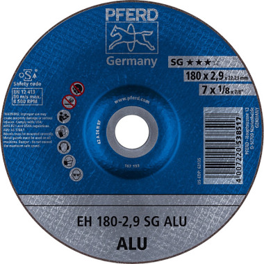 PFERD Cutting disc EH 180-2.9 SG ALU 61323323