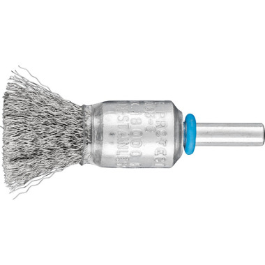 PFERD End brush with shaft, knotless PBU 1516/6 INOX 0.15 43203011