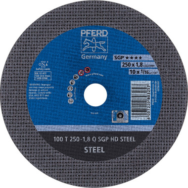 PFERD Cutting disc HEAVY DUTY 100 T 250-1.8 Q SGP HD STEEL/32.0 66322132