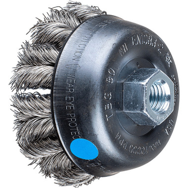 PFERD Threaded cup brush, knotted POS TBG 80/M14 CT INOX 0.35 43306063