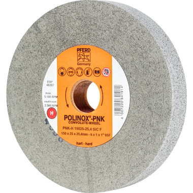 PFERD POLINOX compact grinding wheel PNK-H 15025-25.4 SiC F 47802644