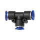 Riegler T-konektor »Blue Series«, redukce, Ø hadice 2x8/1x10 109839