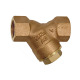 Riegler Lapač nečistot, červený bronz, G 1/4, DN 8, MW 0,25 mm 105659