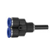 Riegler Y-konektor, vsuvka 4 mm »Blue Series«, hadice Ø 4 125719