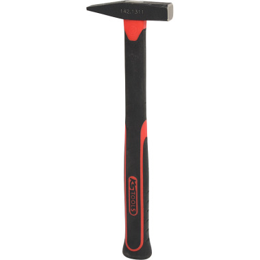 KS Tools Schlosserhammer m.Fiberglasstiel, 100g 142.1311