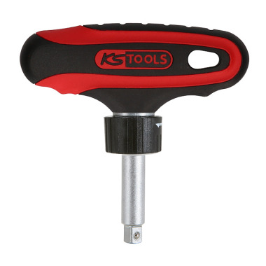 KS Tools 1/4" ERGOTORQUEmax T-Griff-Knarre, 45Zahn 151.1109