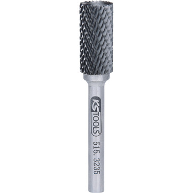 KS Tools HM Zylinder-Frässtift Form A, 12mm, m.Stirnverzahnung 515.3235