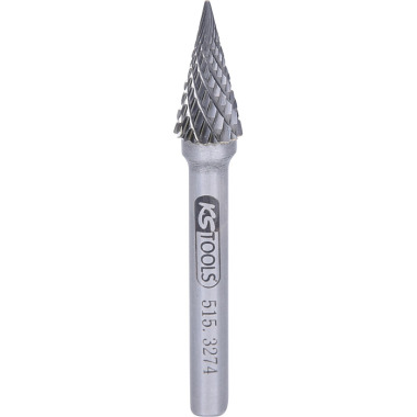 KS Tools HM Spitzkegel-Frässtift Form M, 10mm 515.3274