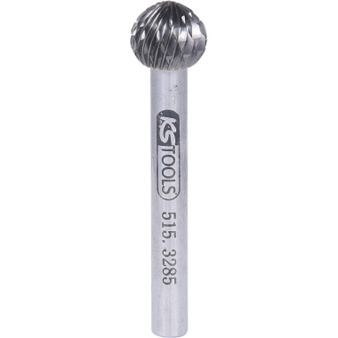 KS Tools HM Kugel-Frässtift Form D, 12mm 515.3285