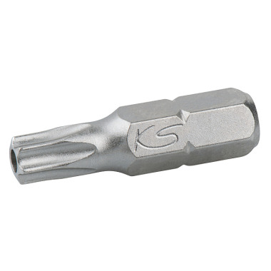 KS Tools 1/4" Bit TX m.Bohrung, 25mm, TB7 Bit auf Halter in Satz 911 und 918.0771 911.2273