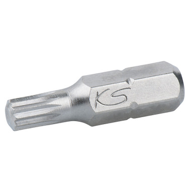 KS Tools CLASSIC Bit für Vielzahn-Schrauben M14, 30mm 911.3698