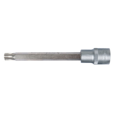 KS Tools Bit-Stecknuss für RIBE-Schrauben M10, 3 Länge 140 mm, verzinkt 911.4506