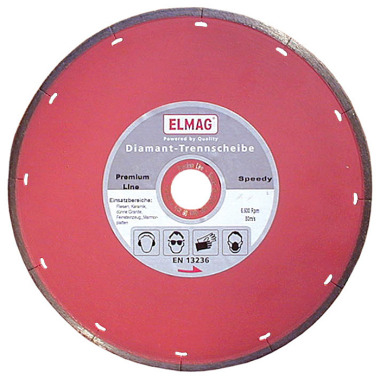 ELMAG Diamantový kotouč 230 mm 61590