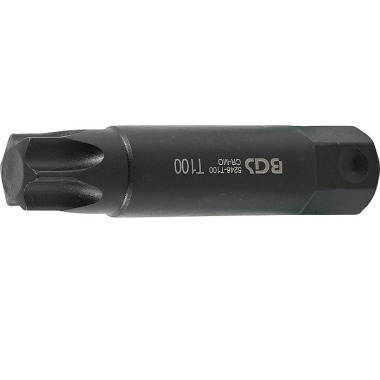 BGS Bit | délka 100 mm | 22 mm Pohon | T-Star (pro Torx) T100 5246-T100