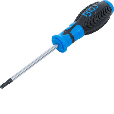 BGS Šroubovák | T-Star tamperproof (pro Torx) T27 | Délka čepele 100 mm 7849-T27