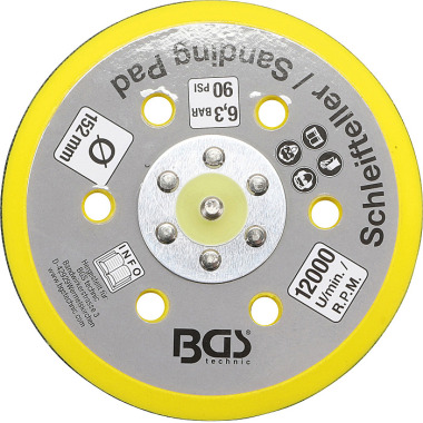 BGS Podložka s hákem a smyčkou pro BGS 3290, 8688 | Ø 152 mm 8688-23