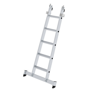 MUNK Step window cleaner’s ladder lower section with nivello® stabiliser 5 steps 12027