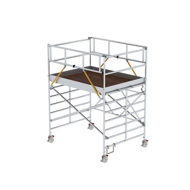 MUNK Folding scaffolding SG with triple platform Platform height 2.51 m 115510