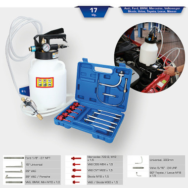 Brilliant  Getriebeöl-Füllgerät mit Adapter BT621000