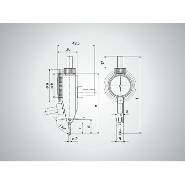 Mahr 801 SGE pákový tester MarTest mK 4308985